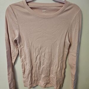 GAP Nwt Women's Pink Long Sleeve Top